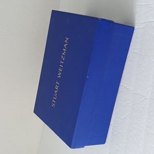 Stuart Weitzman Empty Shoe Box Blue Sz.7.5 11 " x 8 x 4"